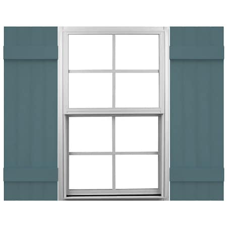 Ekena Millwork Mid-America Vinyl, Custom Four Board Joined (2 Batten), Board-n-Batten Shutters, J41439004 J41439004